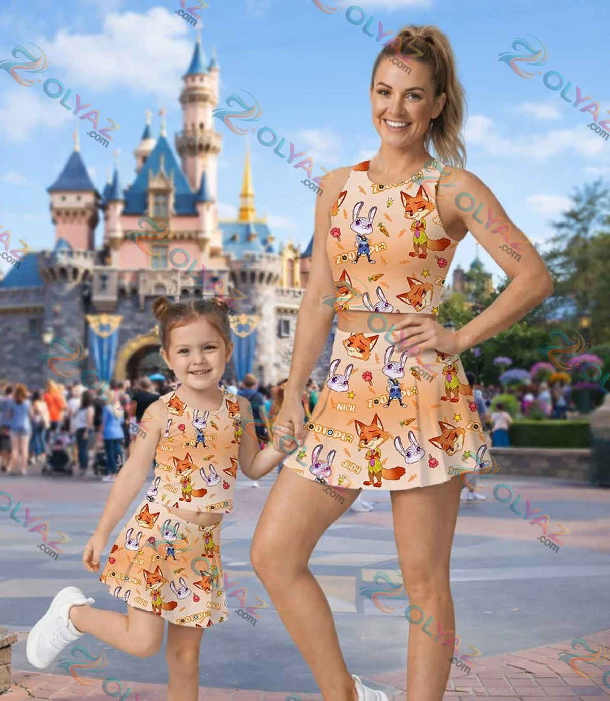 Judy Hopps Nick Wilde Zootopia Athletic Dress & Skort - Series 2 Judy Hopps Nick Wilde Zootopia Athletic Dress & Skort - Series 2