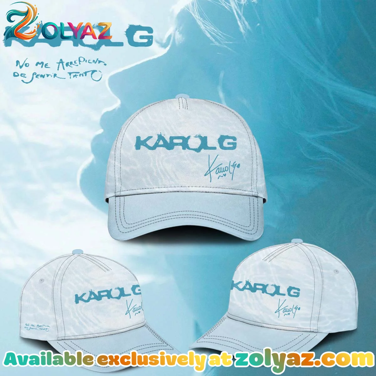 Karol G NO ME ARREPIENTO DE SENTIR TANTO T-Shirt & Hoodie (Style 18) Karol G NO ME ARREPIENTO DE SENTIR TANTO T-Shirt & Hoodie (Style 18)