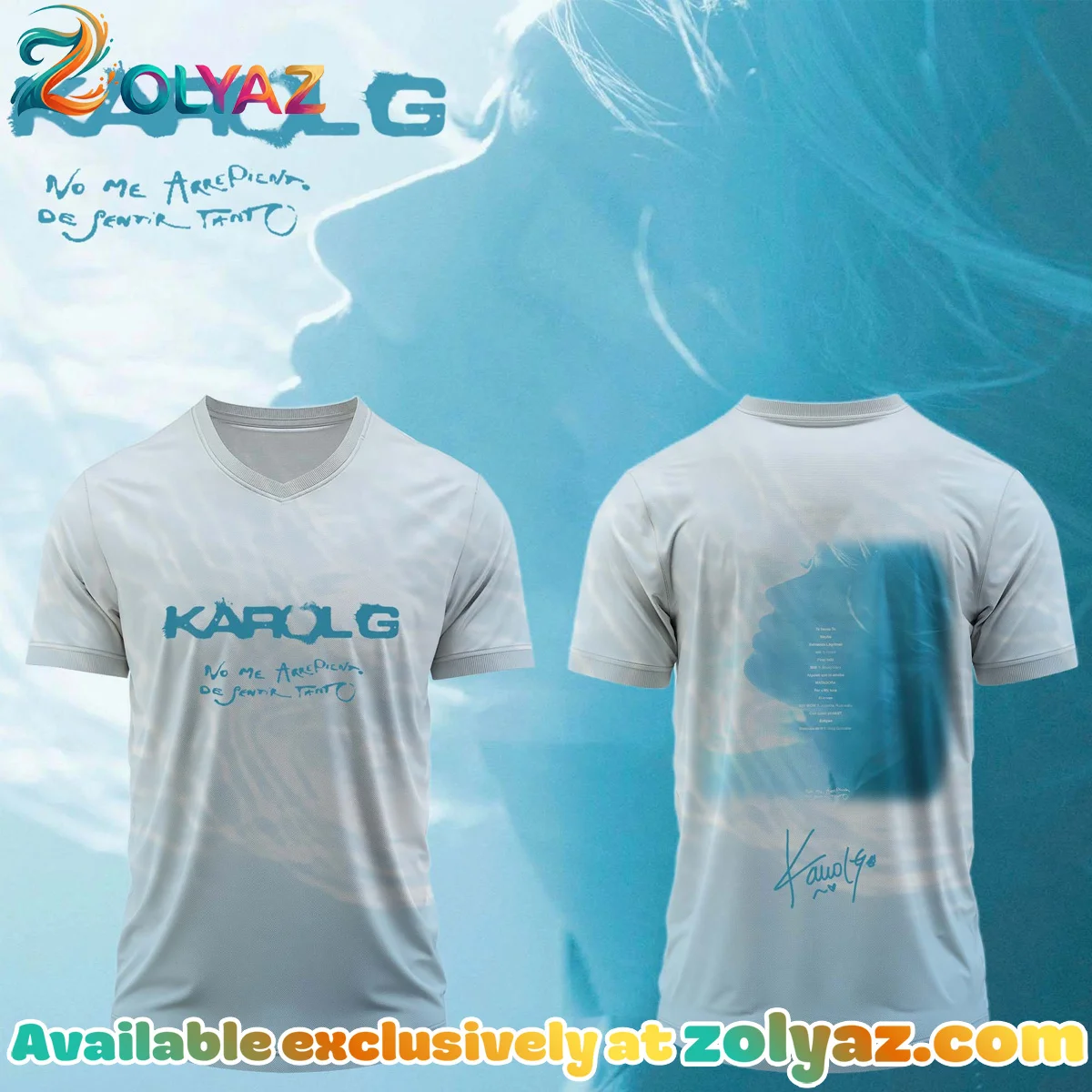 Karol G NO ME ARREPIENTO DE SENTIR TANTO Jersey (Release 4)