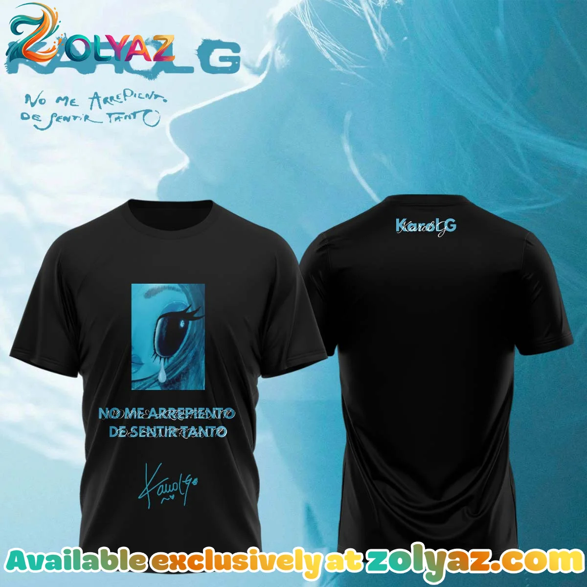Karol G NO ME ARREPIENTO DE SENTIR TANTO T-Shirt & Hoodie - Part 15