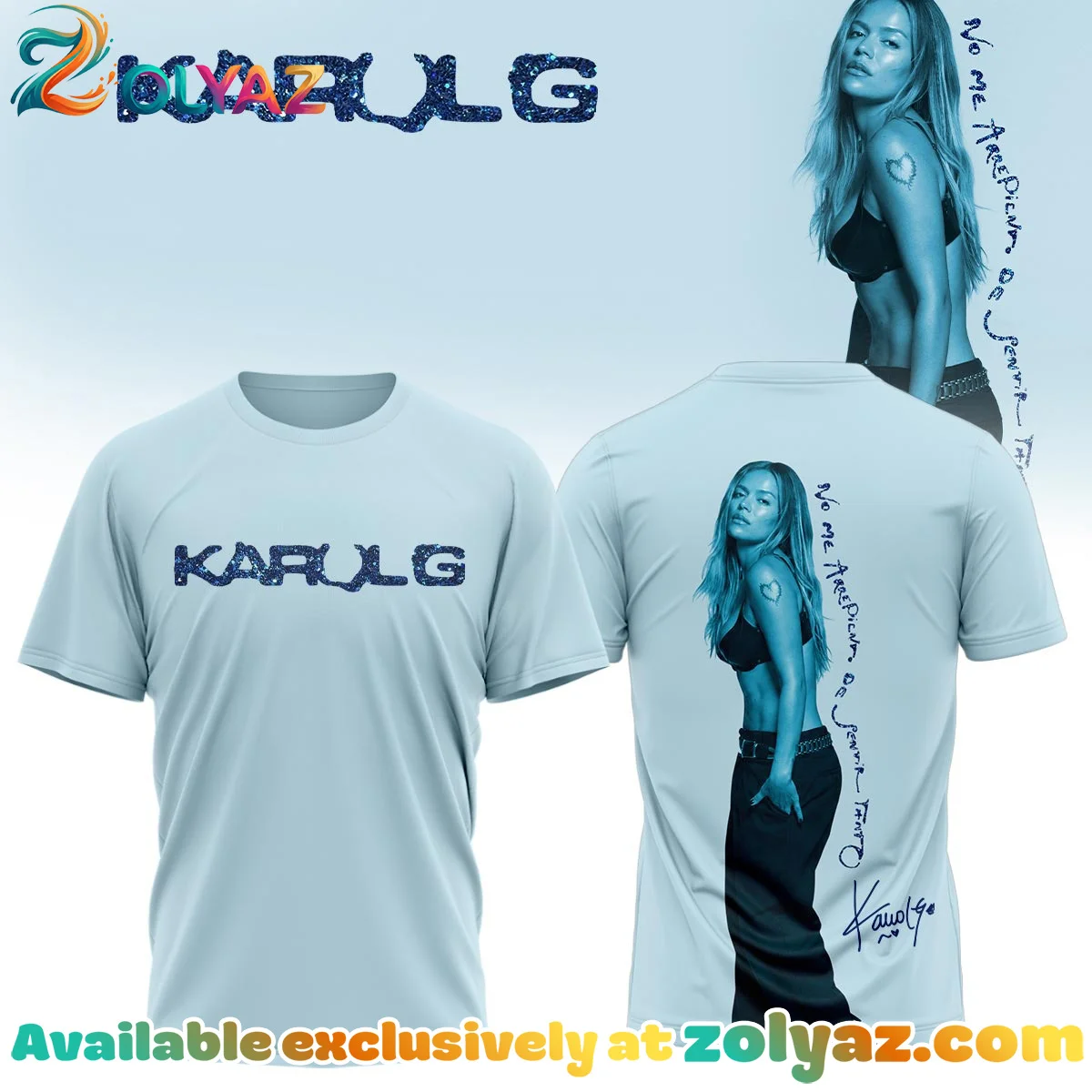Karol G NO ME ARREPIENTO DE SENTIR TANTO Shirt & Hoodie (Release 12)