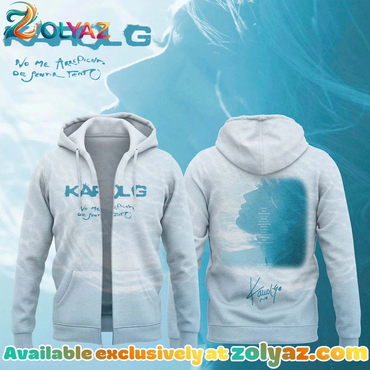 Karol G NO ME ARREPIENTO DE SENTIR TANTO T-Shirt & Hoodie (Style 18)