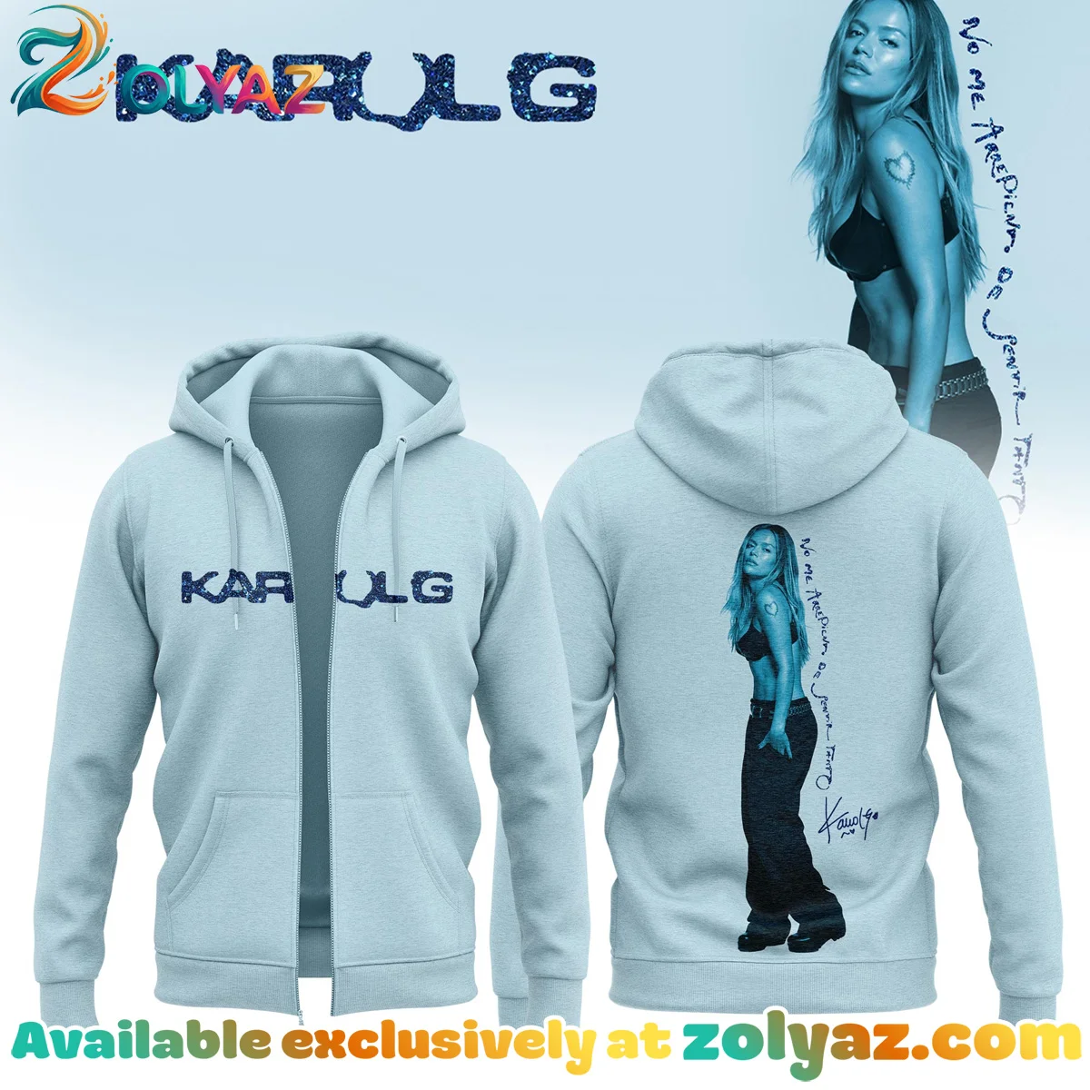Karol G NO ME ARREPIENTO DE SENTIR TANTO Shirt & Hoodie (Style 17)