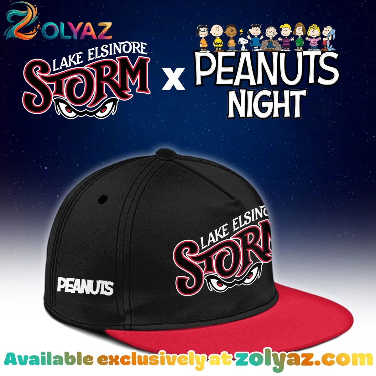 Lake Elsinore Storm x Peanuts Jersey Lake Elsinore Storm x Peanuts Jersey