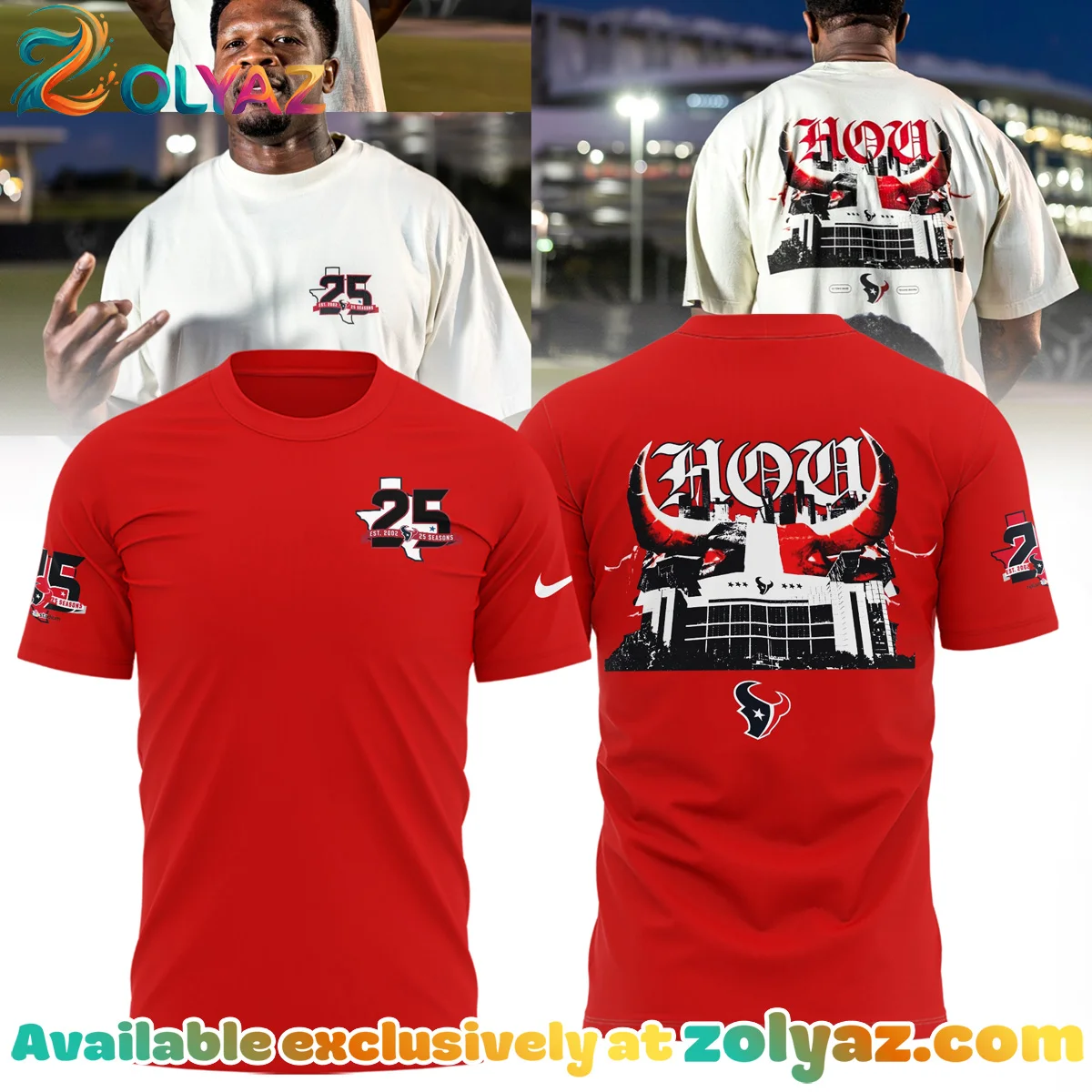 HTexans Shirt & Hoodie [Batch 3]