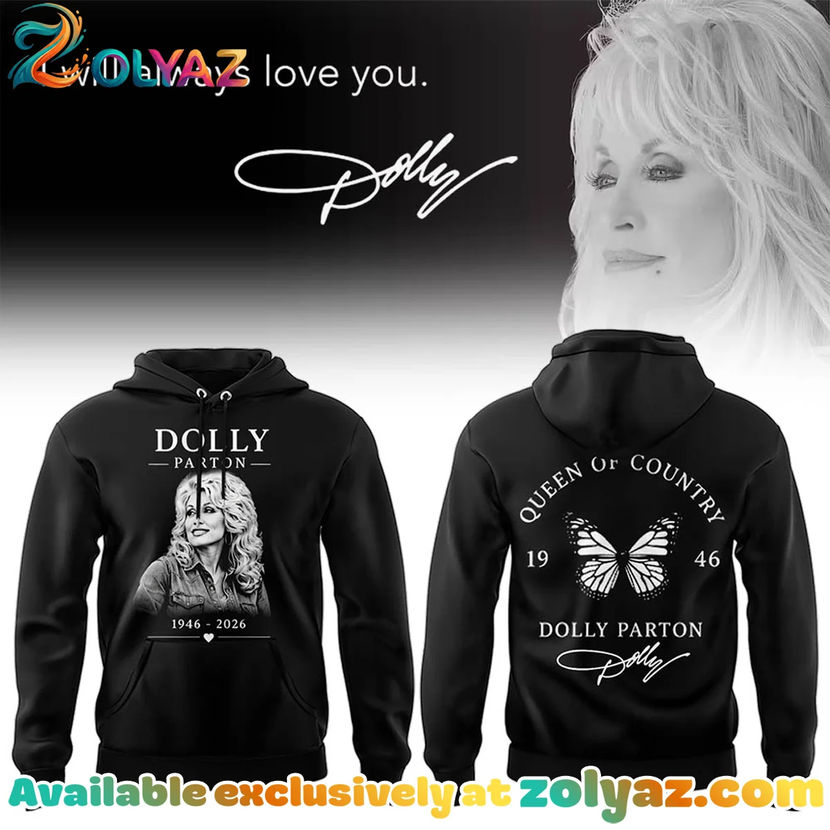 Rest in Peace Dolly Shirt & Hoodie (Release 2)