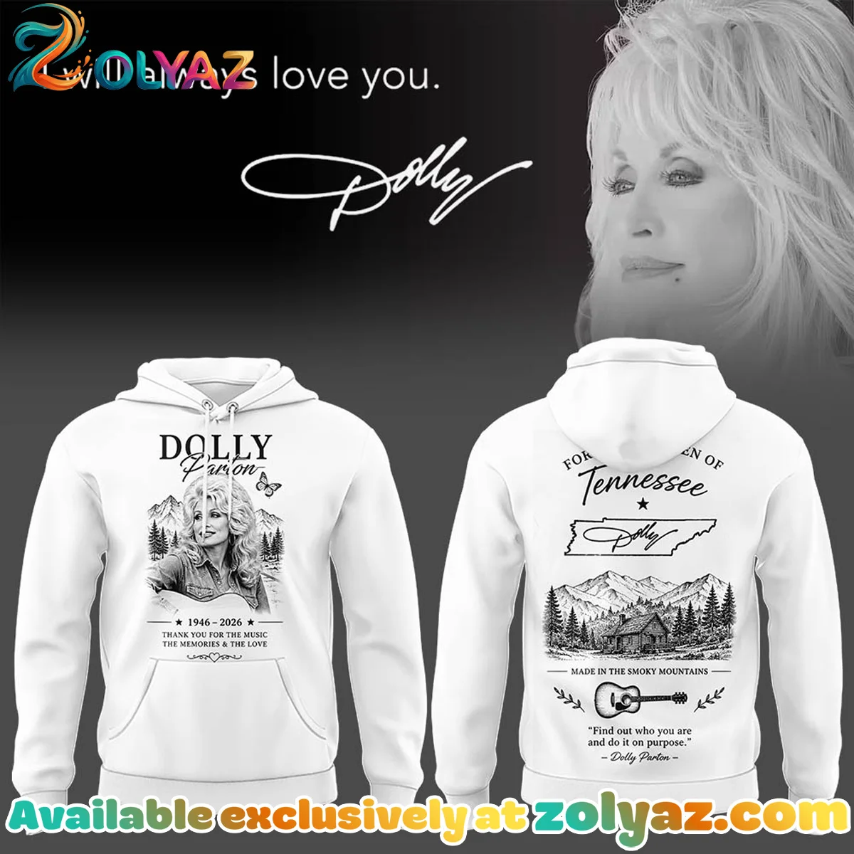 Rest in Peace Dolly Shirt & Hoodie (Design 3)