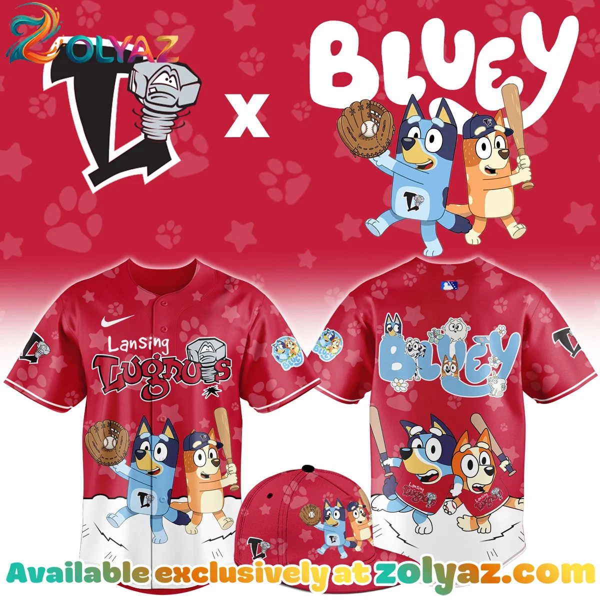 LLugnuts x Bluey Jersey