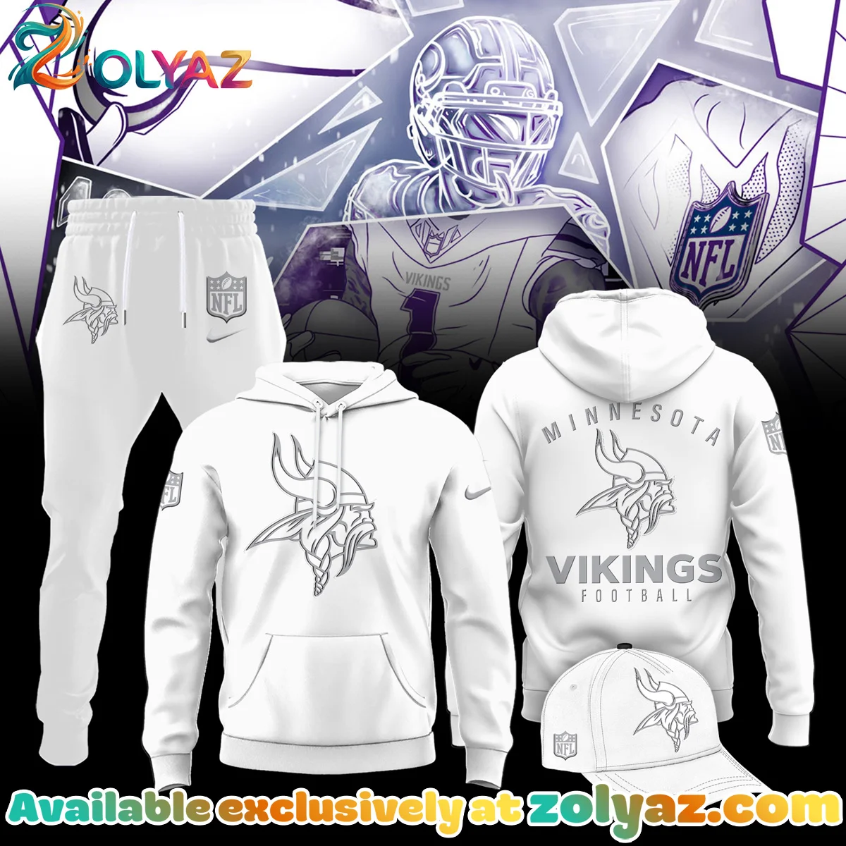 Minnesota Vikings T-Shirt & Hoodie [Batch 2]