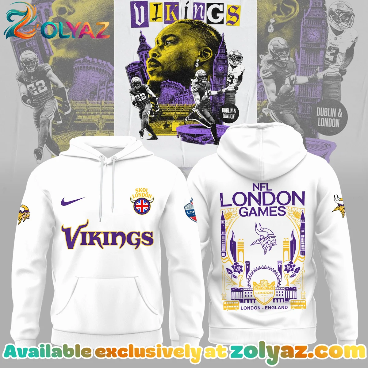 Minnesota Vikings Shirt & Hoodie - Part 5